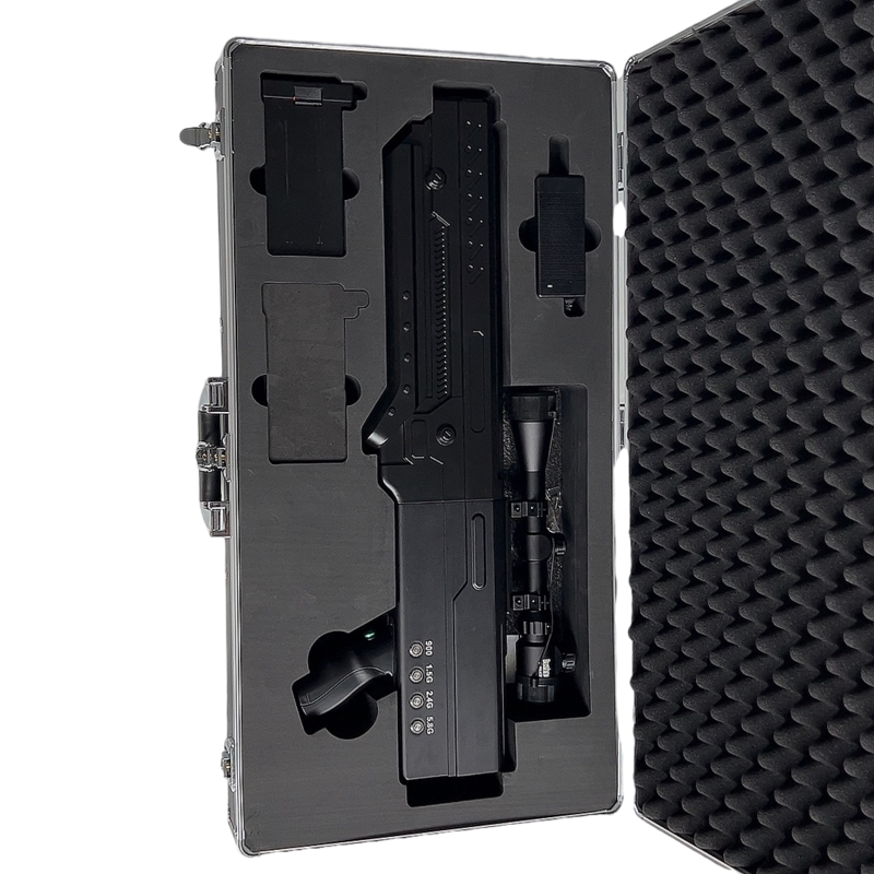  亚东手持便携式枪型低空防御反制四通道B型